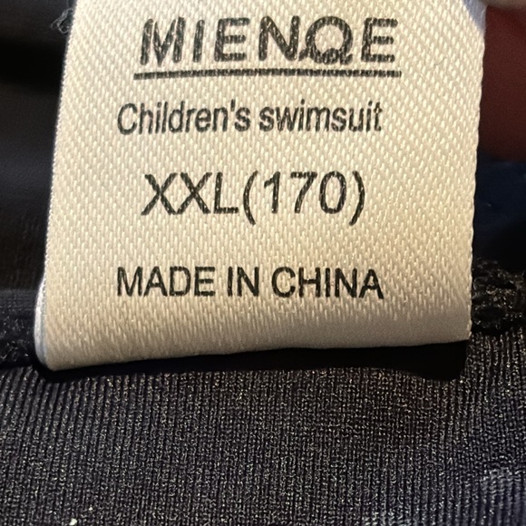 MIENOE Teen Girls' Swimsuits Two-Piece V-Neck Bikini Adjustable Shoulder Straps - Picture 7 of 11